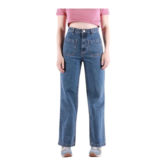 COMPANIA FANTASTICA -  PANTALON JEANS - AZUL - Picture 1 of 5